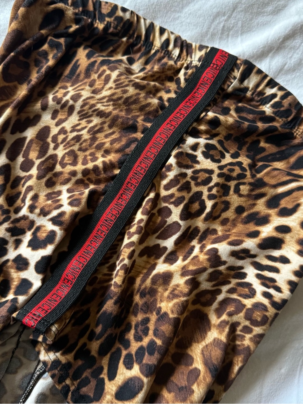 Leopard Print Strapless Bodysuit - Brown - Picture 6 of 6